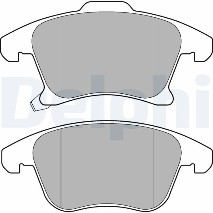 DELPHI LP3181 set placute frana,frana disc