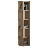Cumpara ieftin Biblioteca de colt Raphael culoare lemn natural 31.5x31.5x159cm