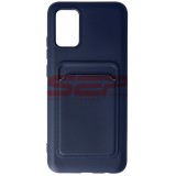 Toc TPU Card Holder Samsung Galaxy A02s Navy