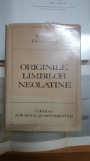 Carlo Tagliavini, Originile limbilor neolatine, Bucure?ti 1977 foto
