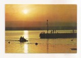 RF133 - Carte Postala - Mamaia, Apus de soare pe Siutghiol, necirculata