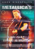 DVD Muzica: Metallica - Live Shit: Binge &amp; Purge ( original, stare foarte buna )