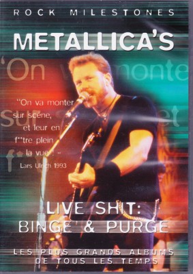 DVD Muzica: Metallica - Live Shit: Binge &amp;amp; Purge ( original, stare foarte buna ) foto
