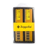 Memorie DDR Zeppelin DDR4 8GB frecventa 2133 Mhz (kit 2x 4GB) dual channel kit (retail) &quot;ZE-DDR4-8G2133-KIT&quot;