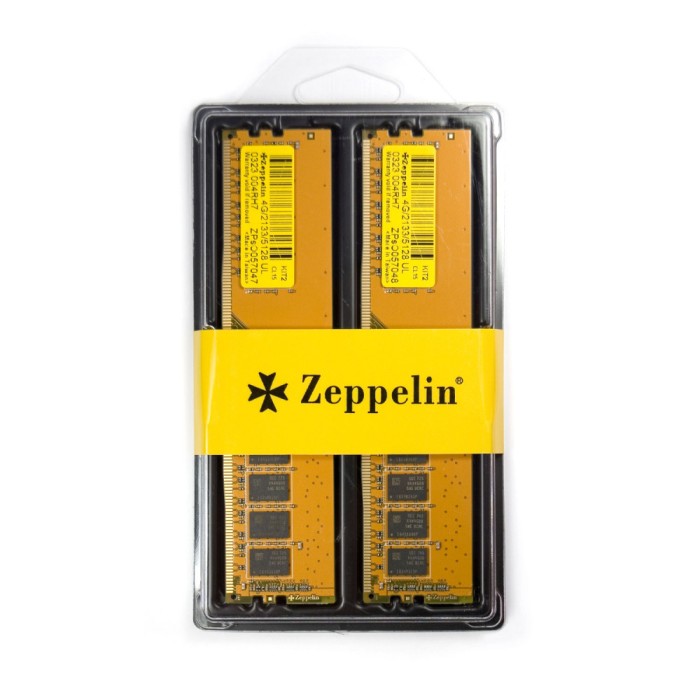 Memorie DDR Zeppelin DDR4 8GB frecventa 2133 Mhz (kit 2x 4GB) dual channel kit (retail) &amp;quot;ZE-DDR4-8G2133-KIT&amp;quot;