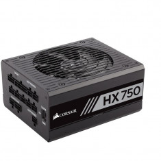 Sursa corsair hx series hx750 750w 80 plus platinum eff. 90% no pfc atx12v v2.4 foto