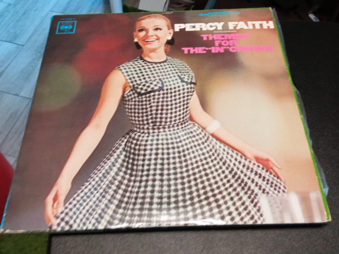 Vinil &quot;Japan Press&quot; Percy Faith And Orchestra &lrm;&ndash; Themes For The &quot;In&quot; Crowd (VG+)