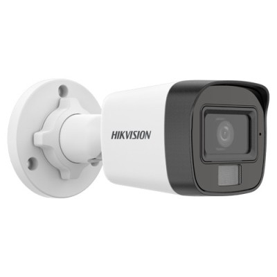 Dual Light - Camera analog 3K, lentila 2.8mm, IR 25m, WL 20m, TVI/AHD/CVI/CVBS, Mic. - HIKVISION DS-2CE16K0T-LPFS-2.8mm foto