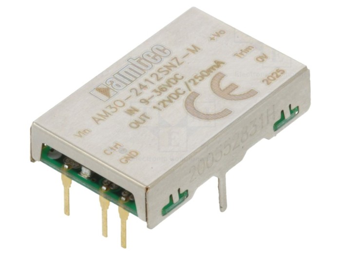 Convertor DC/DC 3W 9-36V la 12V