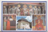 Bnk cp Manastirea Pangarati - Vedere - necirculata, Printata, Neamt