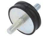 Atenuator de Vibrații M10 50mm Guma 15mm