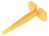 Unealtă galbenă pentru demontare contacte 12AWG