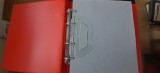 Clasor,album, filatelic-25 foi detasabile,fata dubla,dim 18,5x24,5 cm dim utila