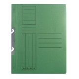 Dosar incopciat 1/1 carton supercolor verde 10 buc/set