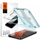 Set 2 Folii de protectie Spigen Glas.TR EZ FIT pentru Samsung Galaxy S22