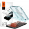Set 2 Folii de protectie Spigen Glas.TR EZ FIT pentru Samsung Galaxy S22+ Plus