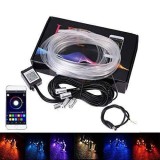 Cumpara ieftin Fir ambiental auto RGB Atmosphere Lamp Bluetooth 6 metri