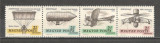 Ungaria.1967 Posta aeriana:Expozitia filatelica AEROFILA-streif SU.276, Nestampilat