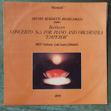 Vinil Beethoven, Concerto no 5 for piano and orchestra Emperor, Celibidache, Clasica