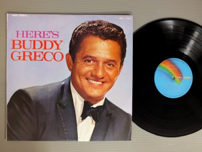Vinil LP # &amp;quot;Japan Press&amp;quot; Buddy Greco &amp;lrm;&amp;ndash; Here&amp;#039;s Buddy Greco (EX) foto