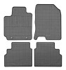 Set covorase auto din cauciuc Hyundai Kona 2 (SX2) 2023- Benzina; Hyundai Kona 2 (SX2) 2023-, Hybrid, Negre