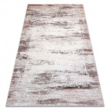 Covor CORE W9775 Cadru, Umbrită - structural, două niveluri de l&acirc;nă, bej / roz, 160x220 cm, Dreptunghi, Lana