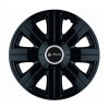 Set 4 Capace Roti pentru Matiz, model Cosmos Black