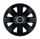 Cumpara ieftin Set 4 Capace Roti pentru Matiz, model Cosmos Black