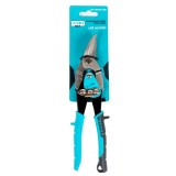 Foarfeca pentru tabla Detoolz 250 mm, taiere stanga, manere ergonomice