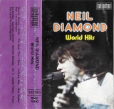 Casetă audio Neil Diamond &ndash; World Hits, originală, Casete audio, Rock