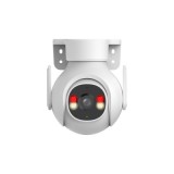 Camera IP Wi-Fi Rotativa Dahua, Pentru exterior, 3MP, Lentila 3.6mm, Smart Dual Light, Microfon si Difuzor, MicroSD, IP66 - IPC-P3B-PV SafetyGuard Sur