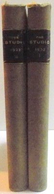 THE STUDIO AN ILLUSTRATED MAGAZINE FINE AND APPLIED ART , VOL I - II : NUMBERS FROM JANUARY TO JUNE 1932 / JULY FROM DECEMBER 1932 foto