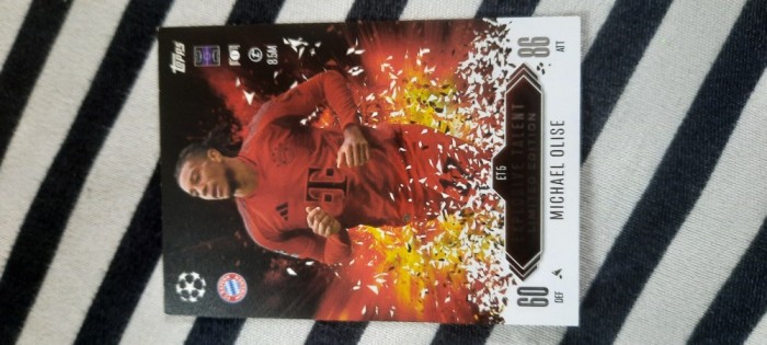 et5 olise limited edition match attax 24/25