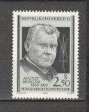 Austria.1979 50 ani linia moarte A.Musger-om politic MA.909, Nestampilat