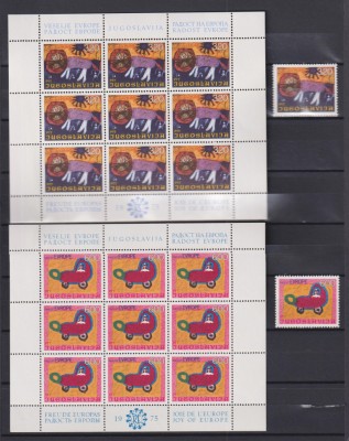 IUGOSLAVIA MI KB. 1615-1616 MNH foto