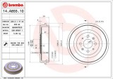 BREMBO 14.A855.10 ESSENTIAL LINE Tambur frana