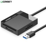 Cititor carduri UGREEN USB 3.0 SD / Micro SD / CF / MS, 1m, 30231