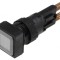Comutator Acționat Prin Apăsare 16mm Albă Becură