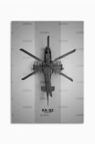 21mxm_aircrafts_032|Frameless Wall Poster, Fighter Jet Top View, Aviation Art, Canvas, 2025 Aviation Collection | A3 (29.7 x 42 cm) - 21mxm_aircrafts_