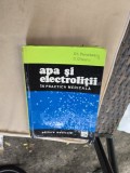 Apa şi electroliţii &icirc;n practica medicală - Gh. Panaitescu, DR. Olteanu