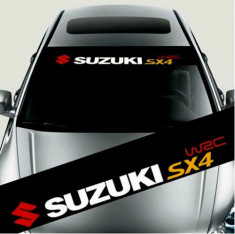 Sticker parasolar auto SUZUKI (126 x 16cm) foto