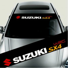 Sticker parasolar auto SUZUKI (126 x 16cm)