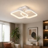 Aplica Aria LED 28W 3CCT ON/OFF IP20, alb, Erste
