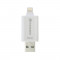 Memorie USB Transcend JetDrive Go 300 64GB USB 3.0 Lightning Silver