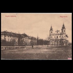 Carte poștală veche Oradea &ndash; P&uuml;sp&ouml;ki Rezidencia (Resedinta Episcopala) &ndash; 1911