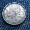 1p - 25 Cents 1965 Canada argint / Elisabeta II