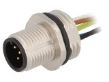 Soclu M12 PIN 5 tată DeviceNet/CANopen cabluri IP68