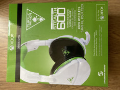 Casti Xbox One Pc Turtle Beach Ear Force Stealth 600 albe NOI Sigilate foto