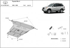 Scut motor metalic Toyota Rav 4 2000-2005 foto