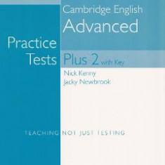 Cambridge English Advanced Practice Tests Plus 2 with Key - Nick Kenny, Jacky Newbrook